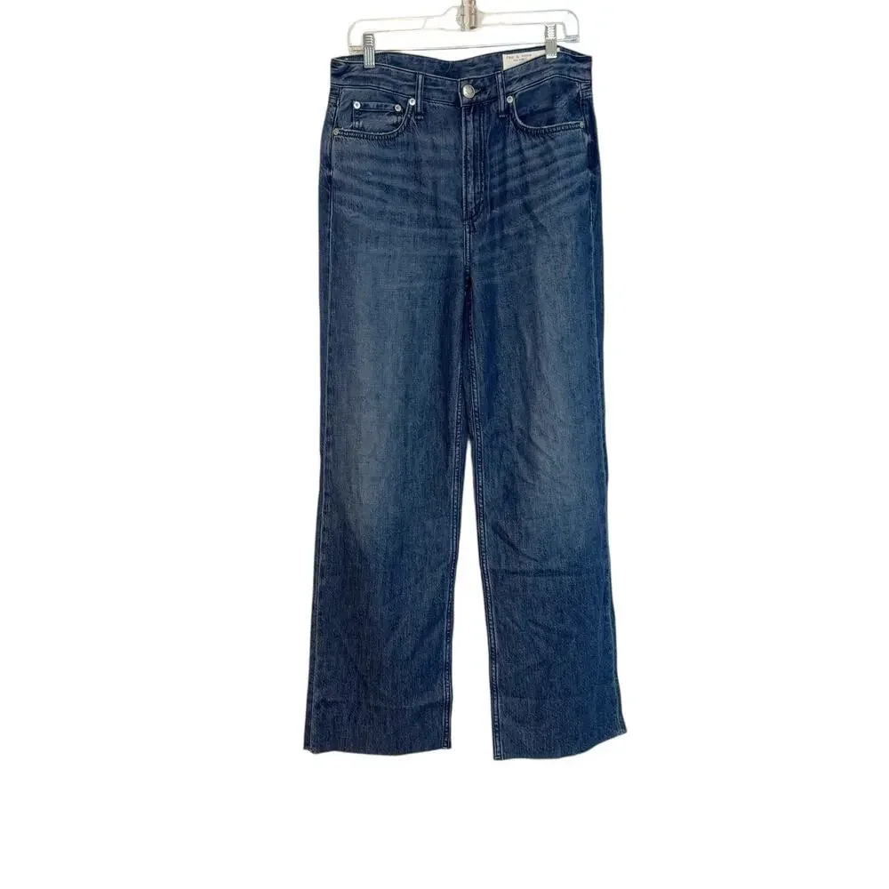 Rag & Bone Women's Featherweight Logan Jeans Wide Leg Randie Size 27 NWT - Picture 15 of 15